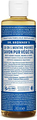 Dr. Bronner's 18-in-1 Naturseife Pfefferminze 240ml
