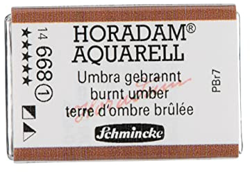 Schmincke HORADAM AQUARELL Umbra gebrannt, 14 668 043, 1/1 Näpfchen