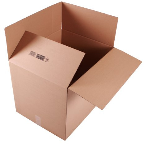 progressCARGO Wellpapp-Faltkarton PC K20.09, 2-wellig, 600 x 480 x 485 mm, 10-er Pack, braun