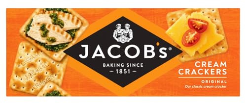 JACOB'S Original Cream Crackers, 200g (Pack of 1)
