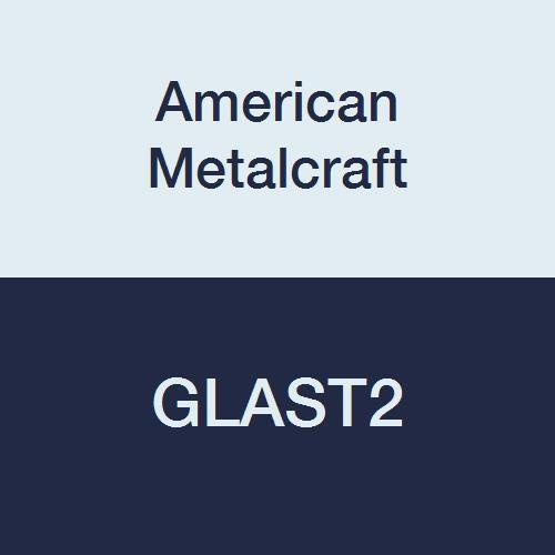 American Metalcraft GLAST2 Shaker, vidrio W ranura superior, 2 oz