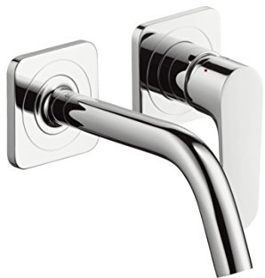 AXOR Wasserhahn Citterio M Unterputz Einhebel-Waschtischarmatur, Auslauf Länge 167mm, Wandmontage, Chrom