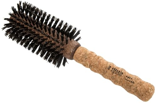 Ibiza Hair - Rundbürste - Holz Kork Eco - EX4 Natürlich - Professionell - Handgefertigt - Xlarge