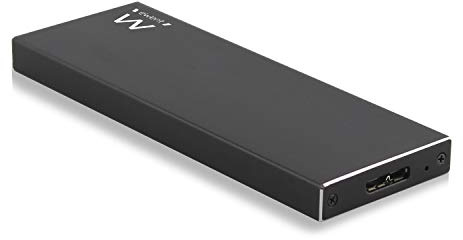 Ewent EW7023 Tragbarer USB 3.1 Gen1 (USB 3.0) M.2 SSD Enclosure, kompartibel mit PC und Mac, Aluminum Enclosure