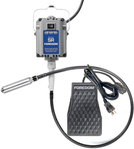 SR 1/6 hp Motor, FCT Plastic Foot Pedal Speed Control, H.30 Handpiece, 115v