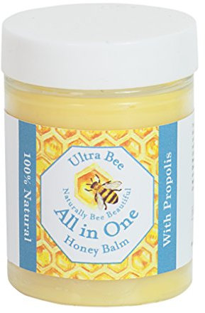 100% Natural All in One Honey Balm, Natural Moisturiser for Sensitive Face, Body, Lips,Tattoo's 100ml