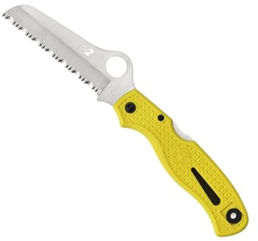 Spyderco Atlantic Salt, Atlantik Salz, Gelb