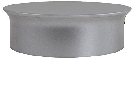 Kamino Flam Rohrkapsel aus verzinktem Stahl, feueraluminiert (FAL), Kaminverschluss mit Isolierung, Verschluss für alle gängigen Ofenrohre, Ofenlochdeckel für Rohre Ø 150 mm, Tiefe: 48 mm