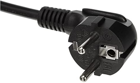 C2G 80606 1M C5 Laptop Strom Kabel (IEC60320C5 to CEE 7/7) 3 Foot Cloverleaf Strom Cord