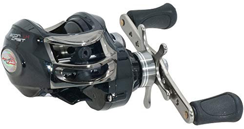 IronClaw Unisex – Erwachsene 10C4039507180843C10 Econ Cast LH-Baitcaster Rolle zum Spinnfischen auf Hechte & Zander, Multirolle zum Spinnangeln, Spinnrolle, Hechtrolle, Bunt, Normal