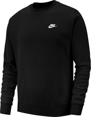 Nike Men Sportswear Crew - Black/White, M