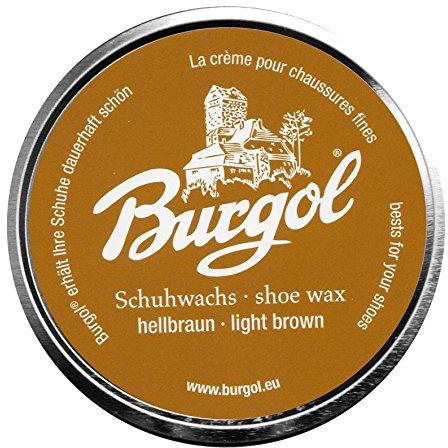 Burgol Palmenwachs-Schuhcreme, 100 ml, hellbraun
