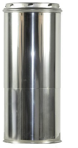 Shasta Vent 6 X 11” To 20” Adjustable Chimney Pipe Class-A, All-Fuel, 304SS Stainless Steel, UL103