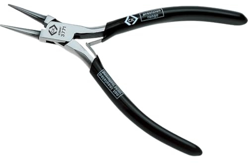 C.K T3771 Pinze di precisione a becchi tondi 120 mm
