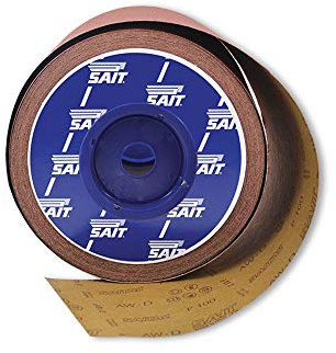Sait 56818 RI-Saitac AW-D - Rollo de papel de lija industrial (115 mm x 50 m, grano 60)