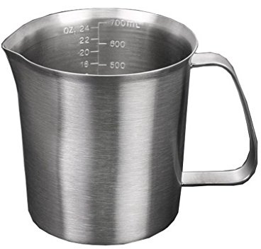 ACMEDE - Pot à Lait en Acier Inoxydable pour Le Café la Mousse de Lait Pichet INOX 700ML