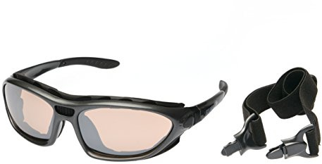 Alpland SPORTBRILLE Allwetter - GLETSCHERBRILLE - Skibrille -Kitesurfen INKLUSIVE SOFTBAG !