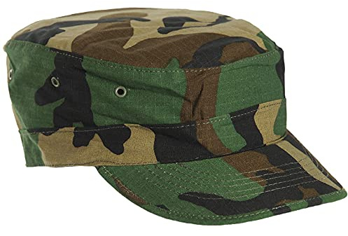 Mil-Tec Herren Baseballkappe-12308020 Baseballkappe, Woodland, M EU
