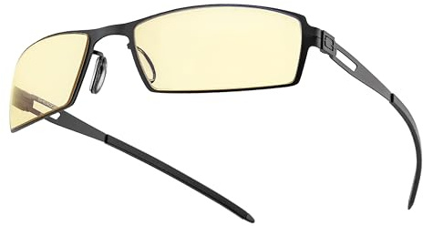 Gunnar Gaming and Computer Eyewear - Sheadog, Lens Tint: Amber (Blocks 65% Blue Light & 100% UV Light) - Blue Light Blocking Glasses - Patented lens - Reduce eye strain & dryness