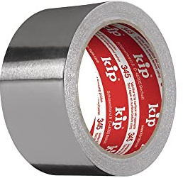KIP Aluminiumklebenband DIN 4102 B1 Länge 50m Breite 50mm Alu-Folie