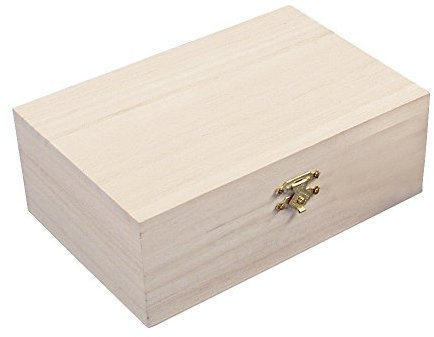 Rayher Bauletto di Legno Fsc Mix Credit, 15X10X5,5Cm, 62295000