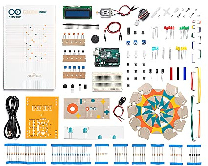 Official Arduino Starter Kit [K000007] (English project book) - Kit completo per l'apprendimento dell'elettronica e della programmazione, ideale per i principianti.