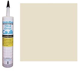 Color Fast Caulk Matched to Custom Building Products (Antique White Unsanded)