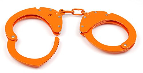 CLEJUSO Mod. Nr. 12A Handschellen orange