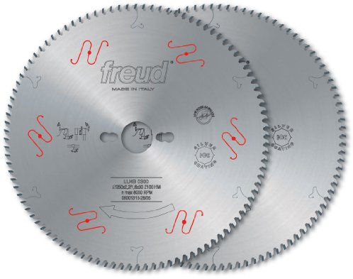 Freud LU4B03 250 mm 100 Zähne Hartmetallbestückte dünne Schnittlinge-Klinge zum Schneiden und Abmessen von Plexiglas und Kunststoffplatten