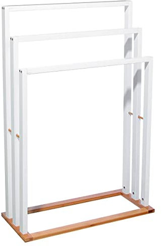 5five - Porte-Serviettes sur Pieds naturéo Blanc