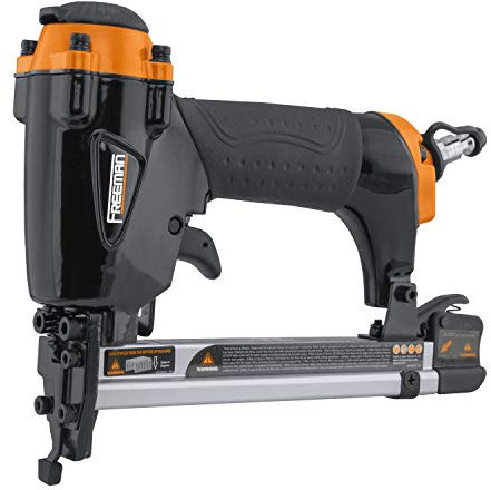 Freeman PFWS Pneumatic 20-Gauge 9/16 Fine Wire Stapler with Belt Hook – Compatible with Arrow® T50® Staples