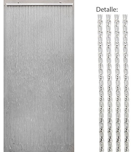 SATURNIA 1191410 Türvorhang, 90 Streifen, PVC, 90 x 200 cm