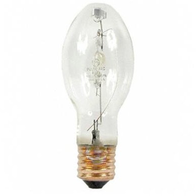 GE Lighting 18904 ED28 Elliptical Metal Halide Lamp 400 Watt E39 Mogul Base 36000 Lumens 65 CRI 4000K Multi-Vapor