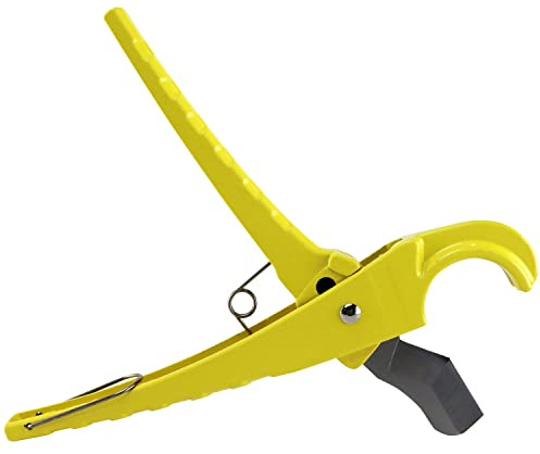 Apollo PEX 69PTKC001 PEX Pipe and Plastic Tubing Cutter, Black/Yellow