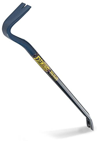 Estwing Gooseneck Wrecking Bar PRO - 36 Pry Bar with Angled Chisel End & Forged Steel Construction - EWB-36PS