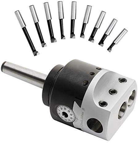 WABECO Ausdrehkopf Ø 75 MK2-M10 mit Bohrstangen Set Ausbohrkopf Ausbohrkopf Bohrstahl