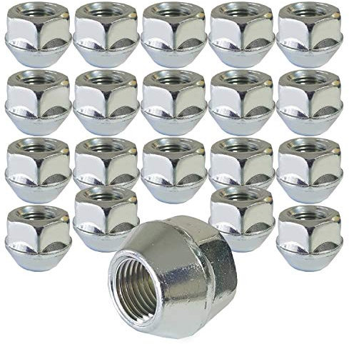 Lot de 20 Écrous de roue ouvert Cône m12 x 1,5 mm pour HY getz accent i10 ix20 atos prime coupé lantra s-coupé santamo poney genesis i30 i40 ix35 veloster santa fe tucson xG 25 *30 **350 h-1 galloper