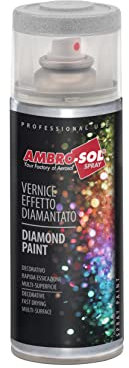 ambro-sol v400diam1 Nagellack Spezial diamantbeschichtet, grau, 400 ml