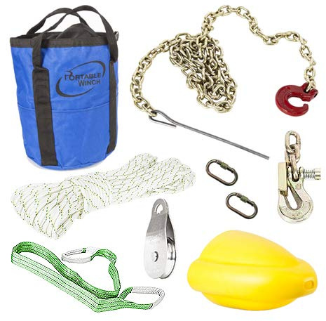 Portable Winch Co. PCA-1006 Kit de accesorios forestales para cabrestante PCW3000