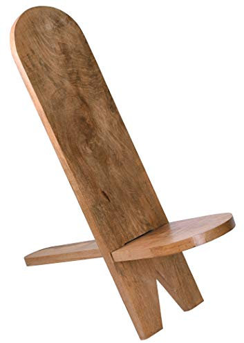 Battle-Merchant - Steckstuhl aus Hartholz - Stuhl für Wikinger und Mittelalter Reenactment & LARP