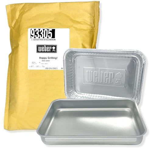 Weber #93305 Aluminum Catch Pan Kit…