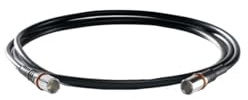Wisi Modem-Anschlusskabel DS 50 U 0150 mit zwei F-Quick-Steckern – 3-fach geschirmt, Klasse A++, >105dB – Für DVB-T, DVB-T2, DVB-C, DVB-S & DVB-S2 – Ø 5mm, 1,5m, schwarz