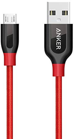 Anker PowerLine+ Micro USB (3ft) One of The Premium, Fastest, Most Durable Cable [Aramid Fiber & Double Braided Nylon] for Samsung, Nexus, LG, Motorola, Android Smartphones and More