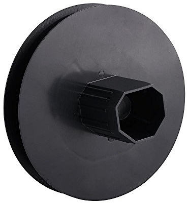 WOLFPACK 5250135 Poulie pour volet Roulant Noir Sangle de 14 mm 120 x 40 mm