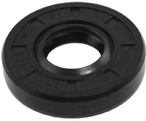 sourcing map Drehwelle Wellendichtring TC Doppellippig 15x35x7mm | Öldichtung Wellendichtung Doppellippe