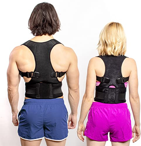 Flexguard Support Rückenstütze Haltung Korrektor Bestes voll einstellbare Unterstützung paar verbessert die Körperhaltung und bietet Lordosenstütze für untere (190lb - 230lb)