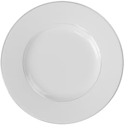 Villeroy & Boch Anmut Platinum No.1 Frühstücksteller | Premium Bone Porzellan, Made in Germany, Handwäsche empfohlen (Gold/Platinumrandung)