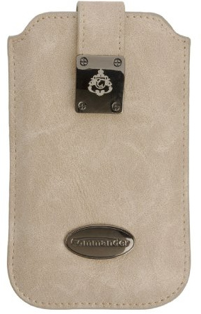 Commander 12299 - Funda calcetín para móviles, crema
