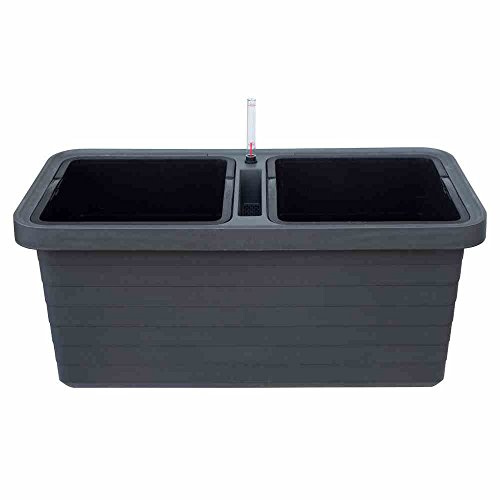Plastia Bewässerungskasten, Berberis Duo, anthrazit, 78 x 39 x 35 cm, 1909728024