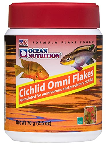 Cichlid Omni Flakes Alimento para Peces, 71 g